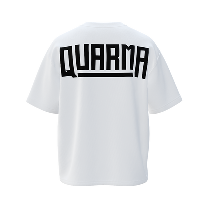 QUARMA oversized T-shirt WHITE